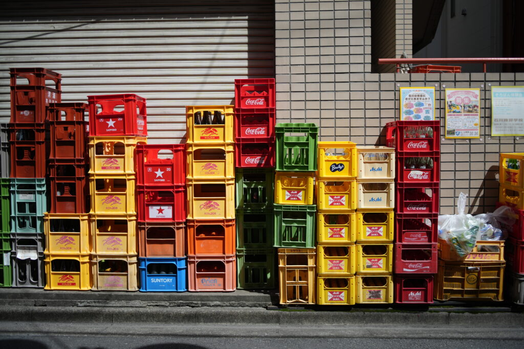 地元周辺のカラーボックス