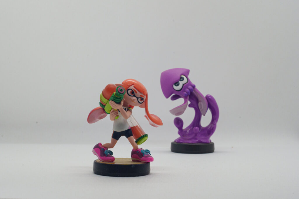 F16で撮ったスプラトゥーンのイカ