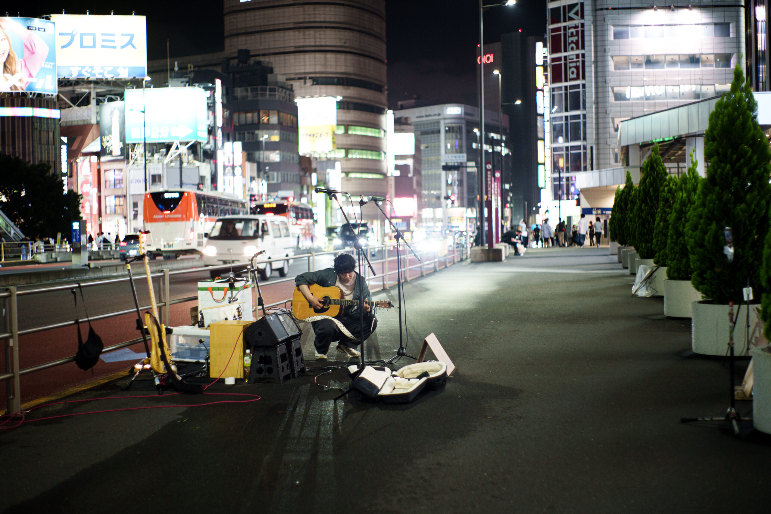 新宿のギタリスト