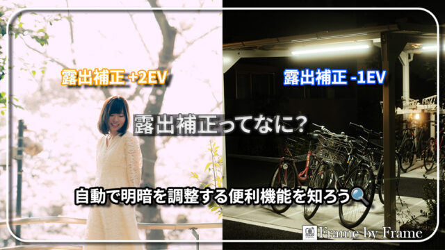 露出補正ってなに？
