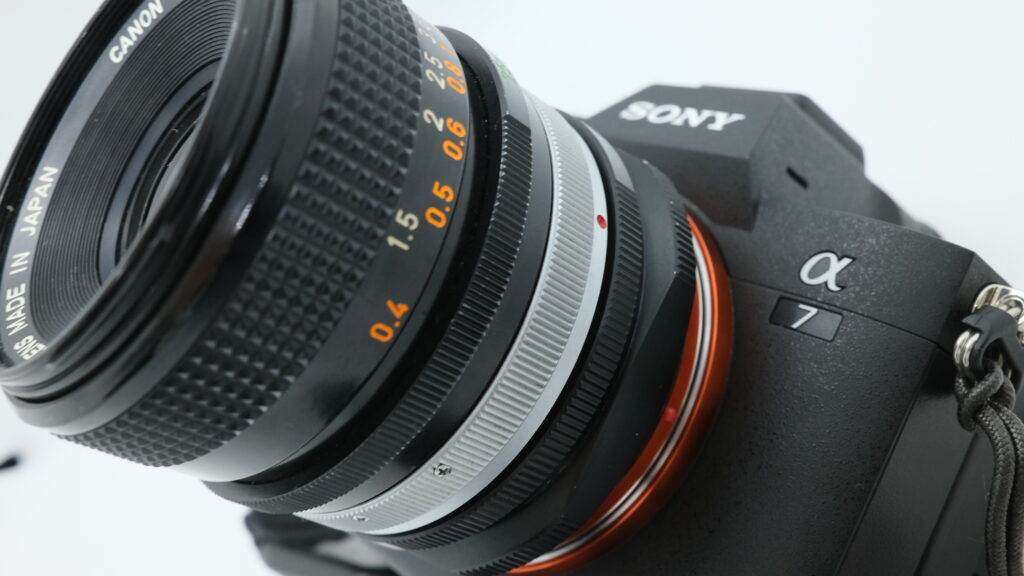 SONY α7Ⅳ + K&F Concept FD to E Mount Adapter + Canon FD 35mm F3.5 S.C.