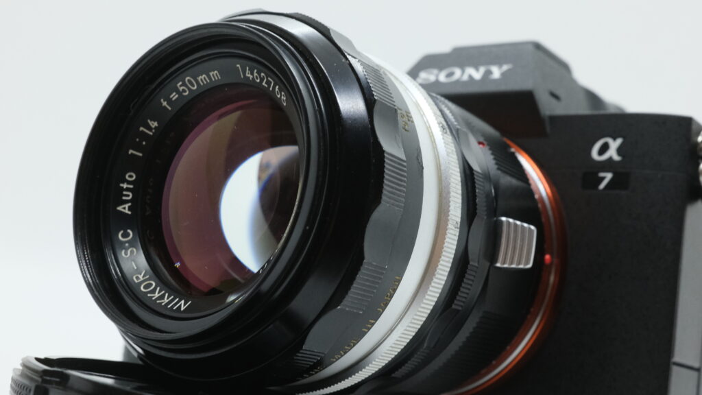 SONY α7Ⅳ + K&F Concept Nikon F to E Mount Adapter + Nikon NIKKOR-S.C Auto 50mm f/1.4 Non-Ai