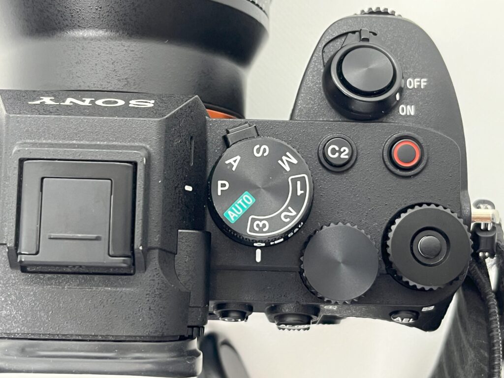 α7Ⅳのダイヤル