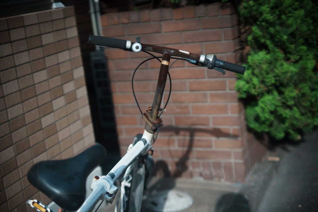 Rusty bicycle
