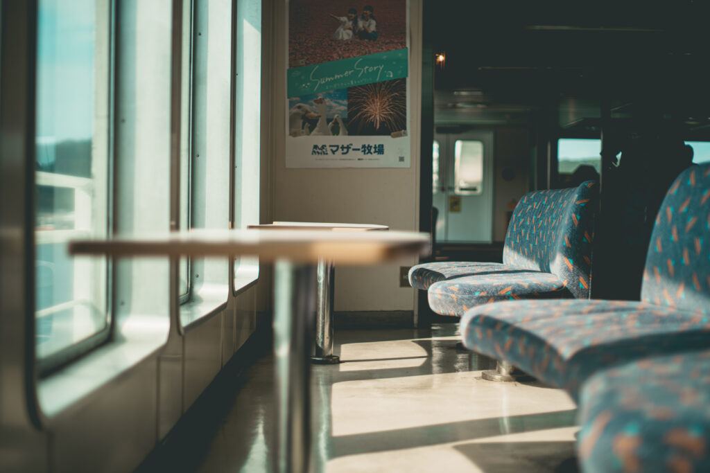 日向の客席