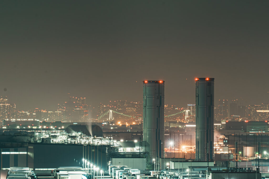 川崎マリエンから見える夜景