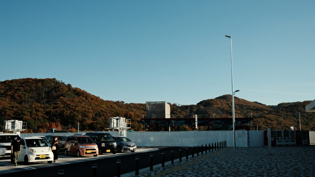 SAからの山風景