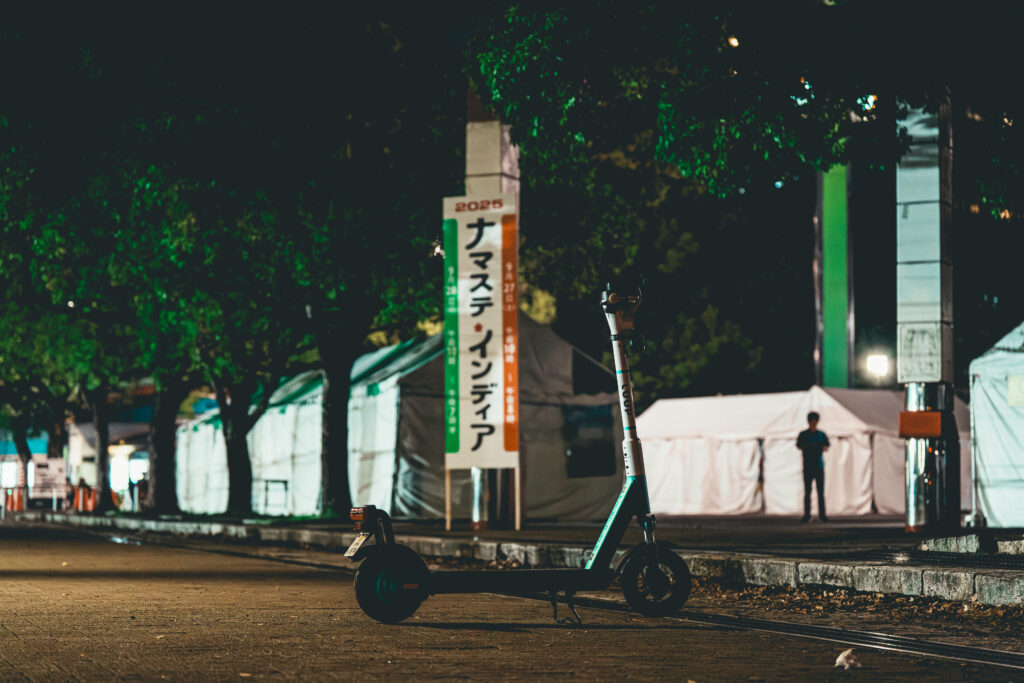 インドイベントが行われている代々木公園