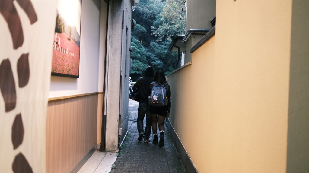 商店街の奥へお散歩