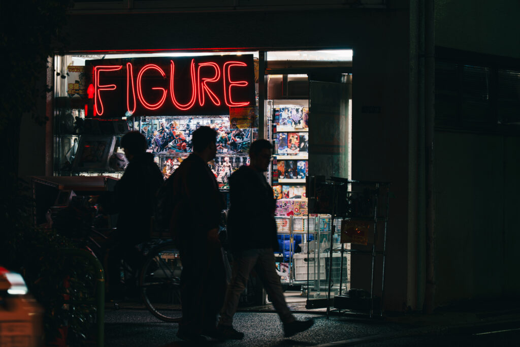 フィギュアのお店