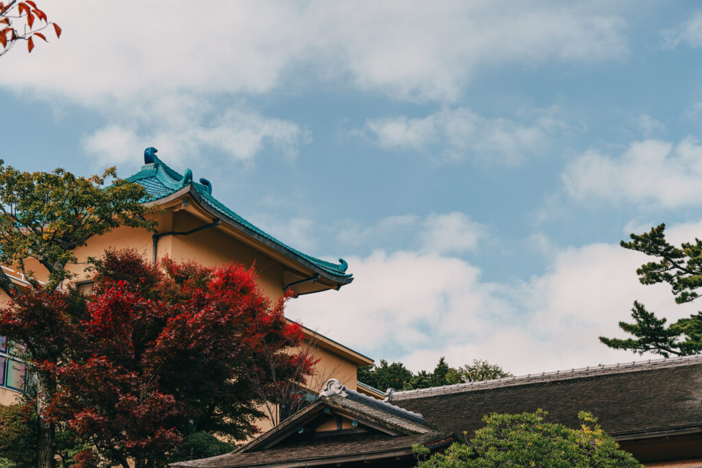 石楽園の観山亭